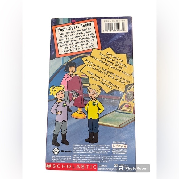 Sealed Magic School Bus VHS - Picture 2 of 2